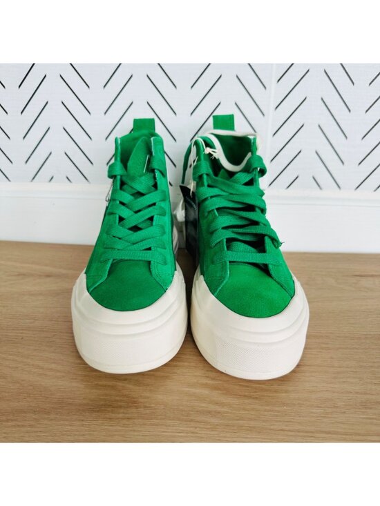 ⭐Converse Ctas Cruise Hi Platform Men Shoes 6 Canvas Suede Green Sneaker A10239C main image 5